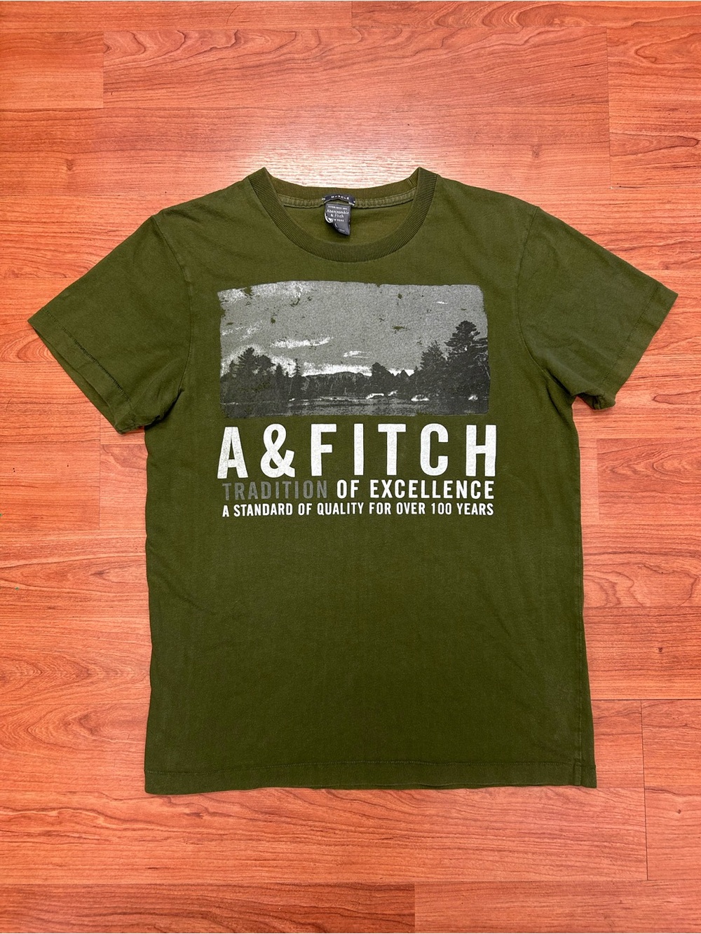 Vintage Abercrombie And Fitch New York Muscle T-Shirt Large